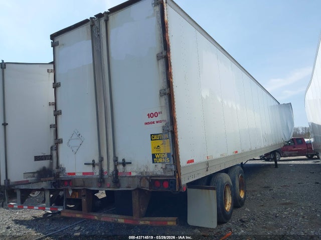 43714519 :رقم المزاد ، 1PT01JAH0Y6003853 vin ، 2000 Trailmobile Dry Van Trailer مزاد بيع