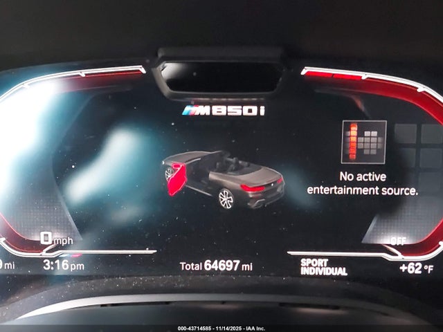BMW 850i 2019 WBAFY4C54KBX39751 Image 15
