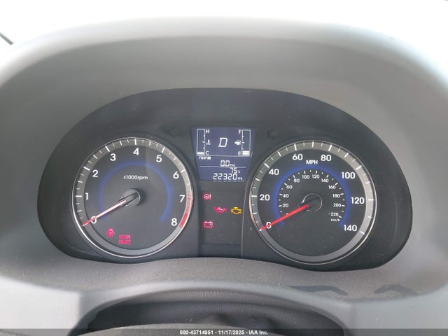 KMHCT4AE6HU356135 Hyundai ACCENT SE