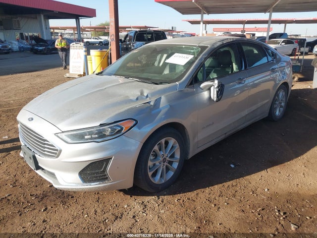 2019 Ford Fusion Hybrid Sel მანქანა იყიდება აუქციონზე, vin: 3FA6P0MU9KR135568, აუქციონის ნომერი: 43715320