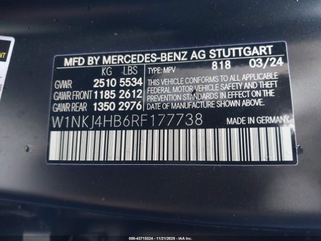 2024 MERCEDES-BENZ GLC 300 W1NKJ4HB6RF177738 Photo 8