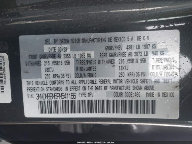 2023 MAZDA CX-30 3MVDMBBM6PM541156 Photo 8