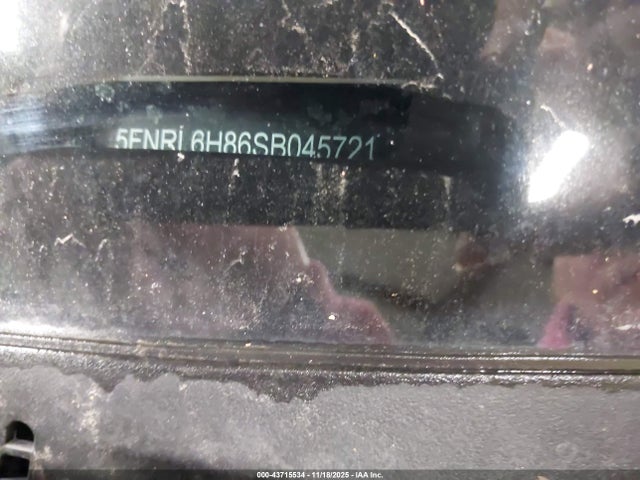 Продажа на аукционе авто 2025 Honda Odyssey Touring, vin: 5FNRL6H86SB045721, номер лота: 43715534
