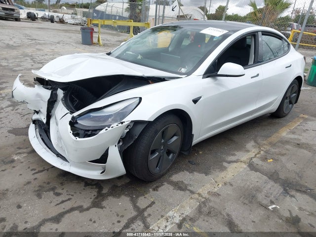 2022 TESLA MODEL 3 5YJ3E1EB4NF182955 Photo 1