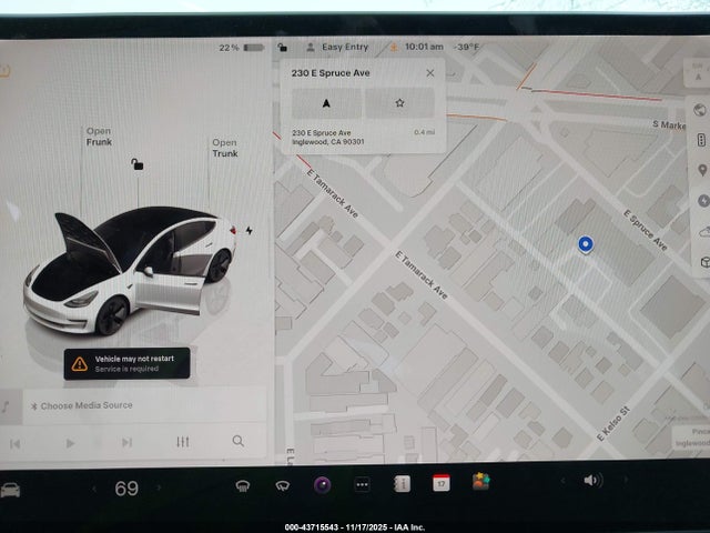 2022 TESLA MODEL 3 5YJ3E1EB4NF182955 Photo 6