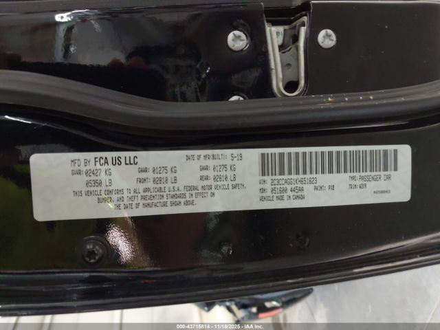 2019 CHRYSLER 300 2C3CCAGG1KH651623 Photo 8