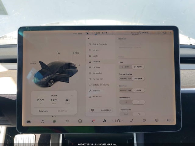 Tesla Model 3 Long Range/mid Range/standard Range/standard Range Plus 2019 5YJ3E1EA8KF401953 Image 17