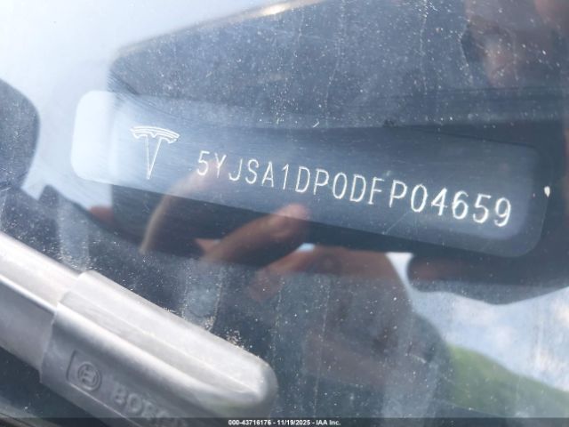 2013 TESLA MODEL S 5YJSA1DP0DFP04659 Photo 8