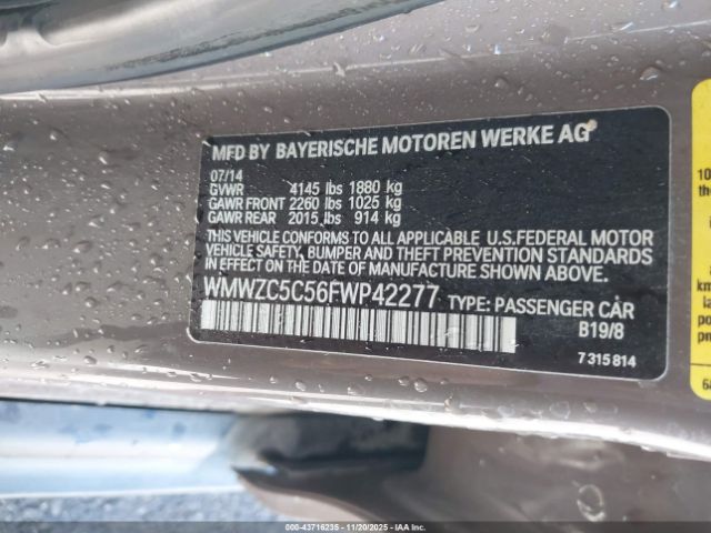 2015 MINI COUNTRYMAN WMWZC5C56FWP42277 Photo 8