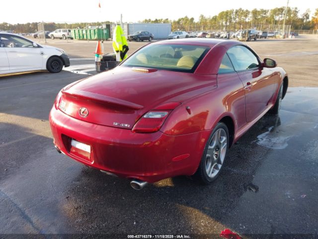 2006 LEXUS SC 430 JTHFN48Y569009499 Photo 3