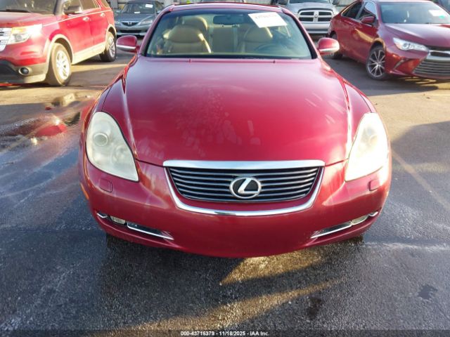 2006 LEXUS SC 430 JTHFN48Y569009499 Photo 5