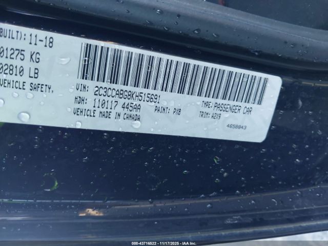 2019 CHRYSLER 300 2C3CCABG8KH515691 Photo 8