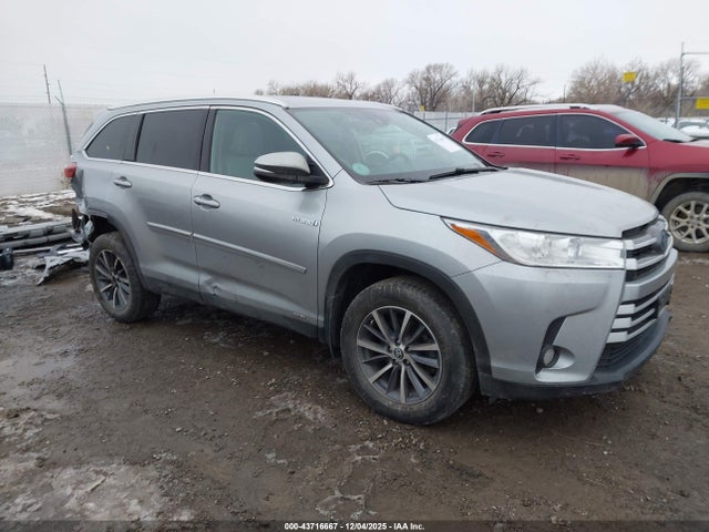 Toyota Highlander Hybrid Xle 2019 5TDJGRFH5KS064570 Image 1