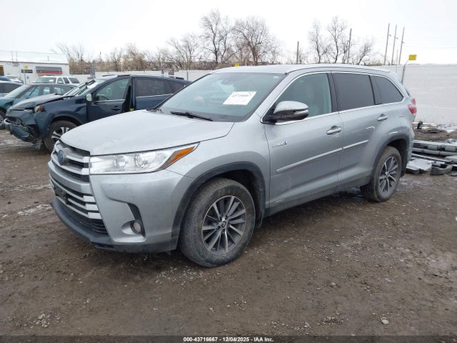Toyota Highlander Hybrid Xle 2019 5TDJGRFH5KS064570 Image 2