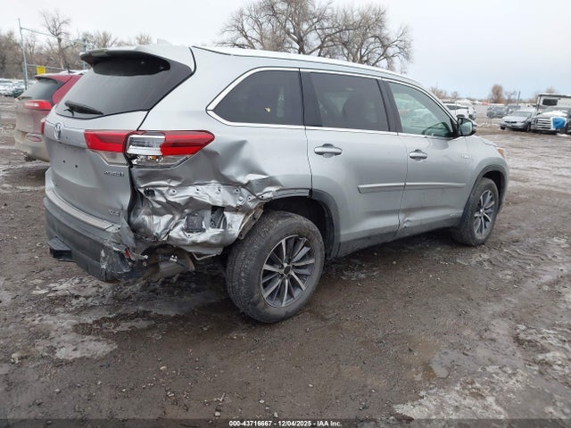 Toyota Highlander Hybrid Xle 2019 5TDJGRFH5KS064570 Image 4