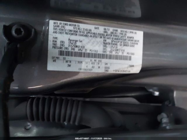 2013 FORD FOCUS 1FADP3F22DL130556 Photo 8