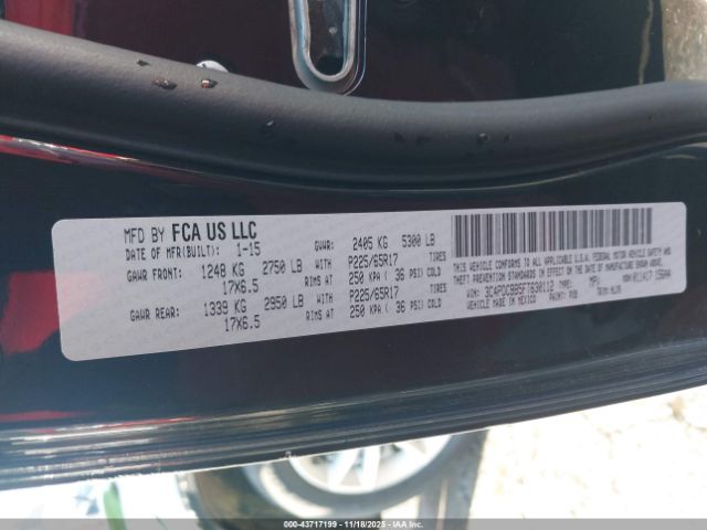 2015 DODGE JOURNEY 3C4PDCBB5FT630112 Photo 8