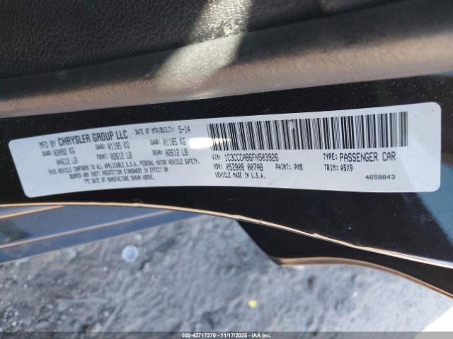 2015 CHRYSLER 200 1C3CCCAB6FN503926 Photo 8