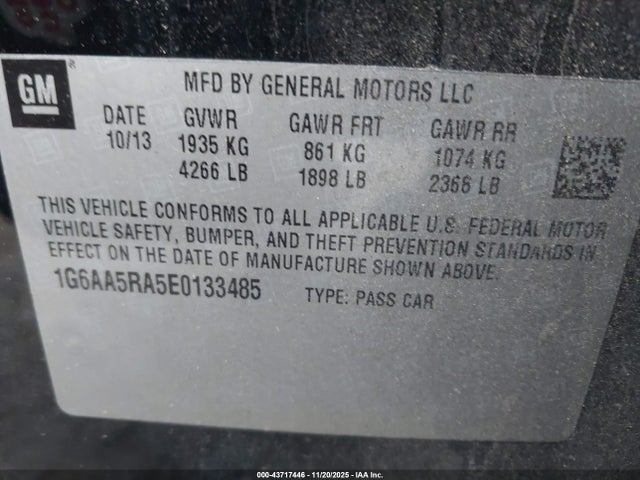 2014 CADILLAC ATS 1G6AA5RA5E0133485 Photo 8