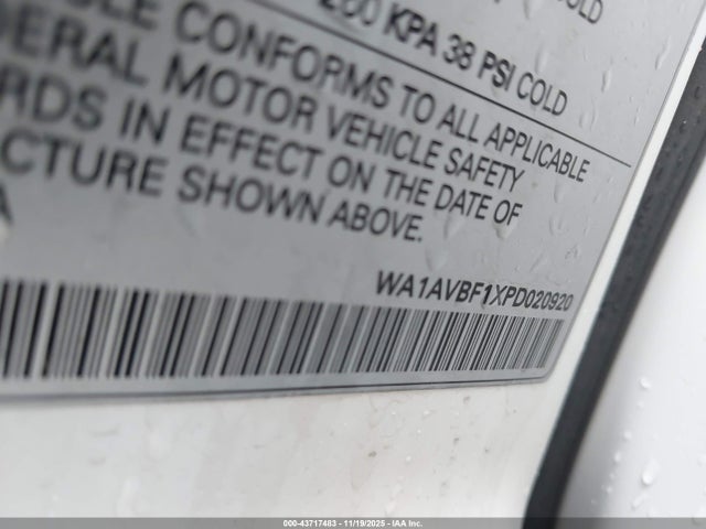 2023 AUDI Q8 WA1AVBF1XPD020920 Photo 8