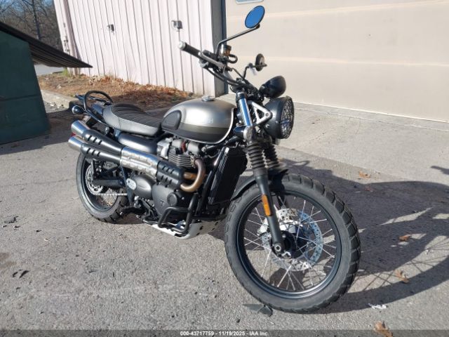 2022 TRIUMPH MOTORCYCLE STREET SCRAMBLER SMTD44G78NTAF8945