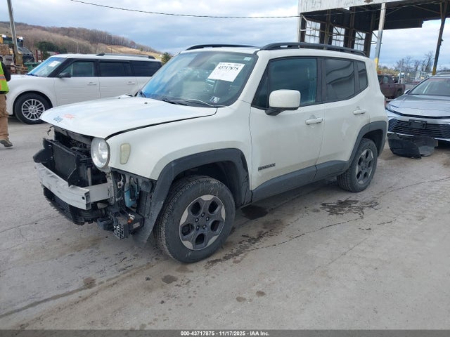 2016 Jeep Renegade Latitude მანქანა იყიდება აუქციონზე, vin: ZACCJBBW2GPC58838, აუქციონის ნომერი: 43717875