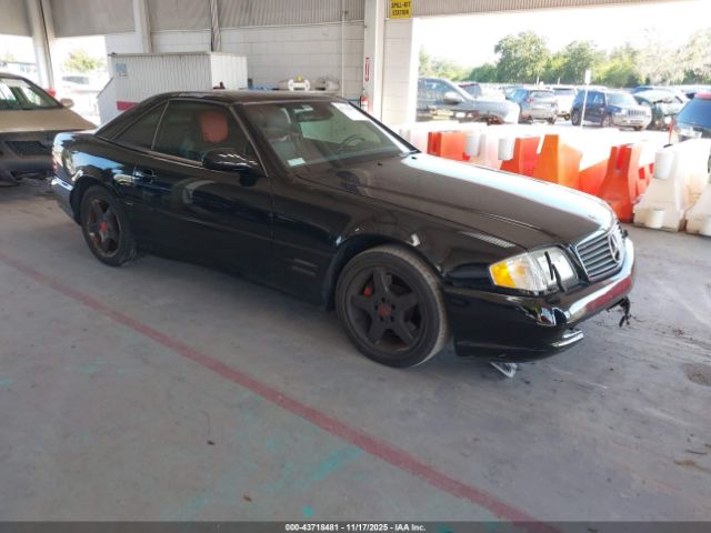 2001 MERCEDES-BENZ SL 500 WDBFA68F71F196664