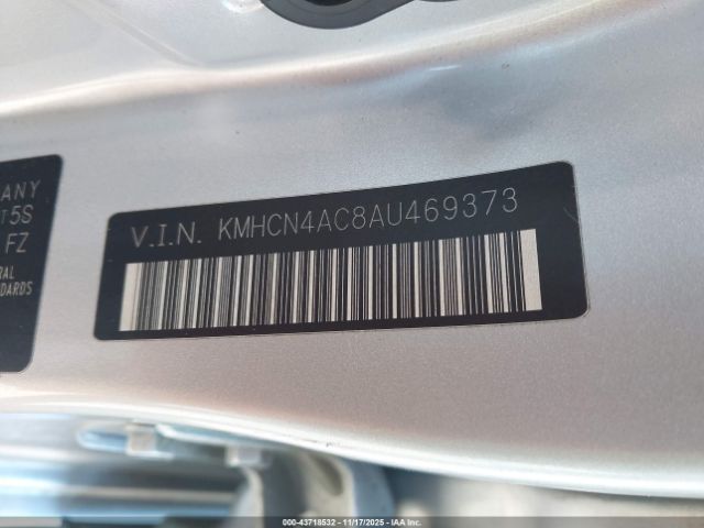 2010 HYUNDAI ACCENT KMHCN4AC8AU469373 Photo 8