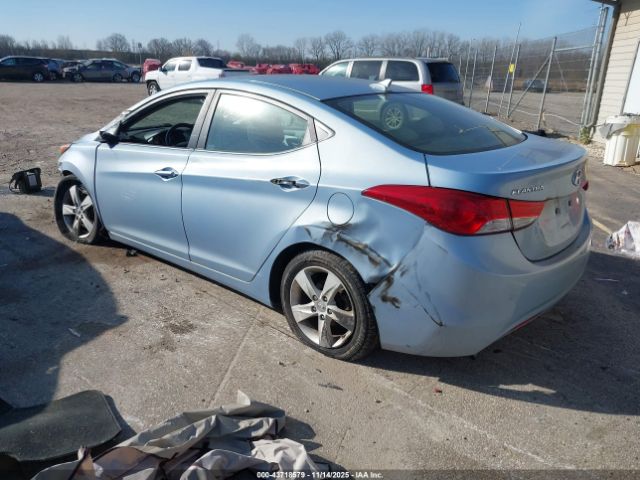 2012 HYUNDAI ELANTRA KMHDH4AE7CU309226 Photo 2