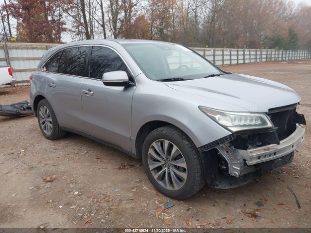 2016 ACURA MDX 5FRYD4H64GB010449