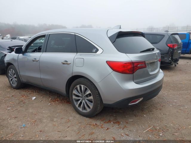 2016 ACURA MDX 5FRYD4H64GB010449 Photo 2