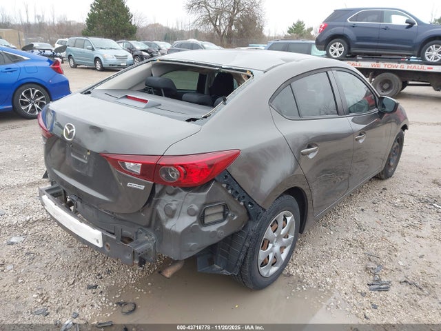 43718778 :رقم المزاد ، JM1BM1T78G1346183 vin ، 2016 Mazda Mazda3 I Sport مزاد بيع
