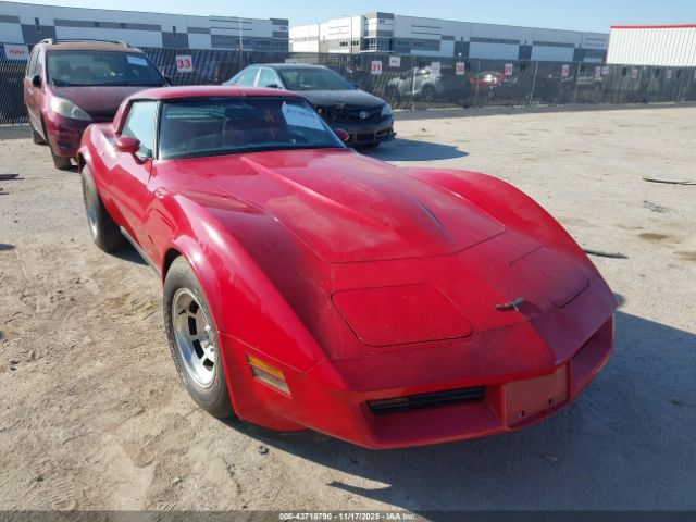 1981 CHEVROLET CORVETTE 1G1AY876XBS403604