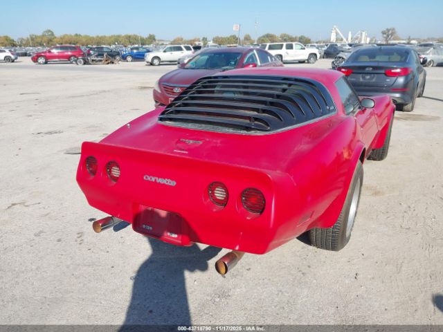1981 CHEVROLET CORVETTE 1G1AY876XBS403604 Photo 3
