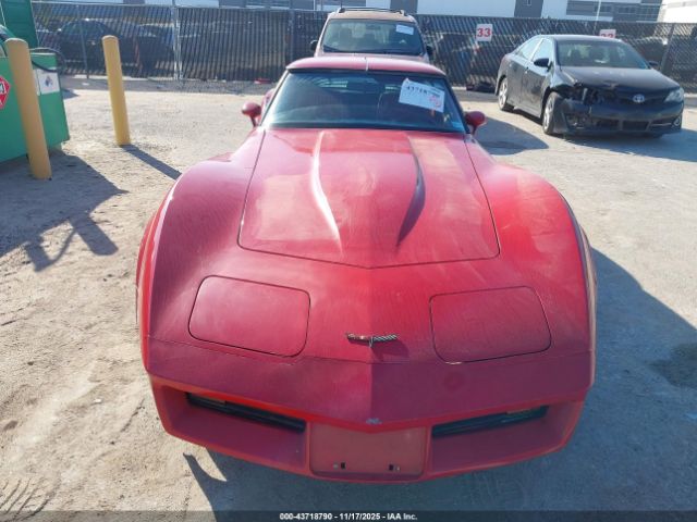 1981 CHEVROLET CORVETTE 1G1AY876XBS403604 Photo 5