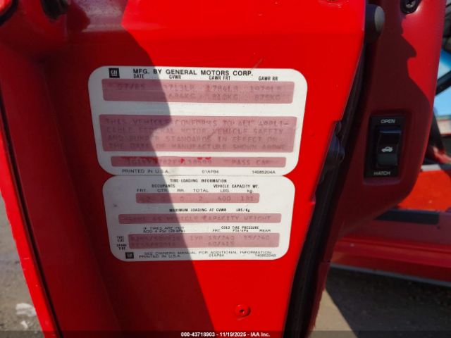 1985 CHEVROLET CORVETTE 1G1YY0782F5138599 Photo 8