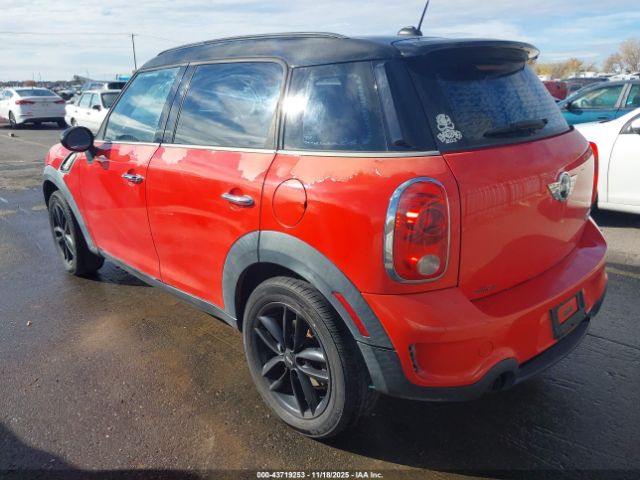 2012 MINI COOPER S COUNTRYMAN WMWZC3C59CWM26601 Photo 2