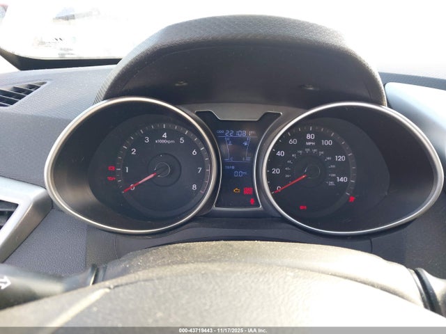 43719443 :رقم المزاد ، KMHTC6AD1CU023529 vin ، 2012 Hyundai Veloster Base W/black مزاد بيع