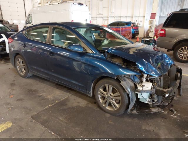 2018 HYUNDAI ELANTRA 5NPD84LF7JH336556