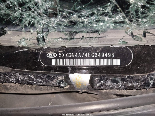 5XXGN4A74EG349493 KIA OPTIMA EX