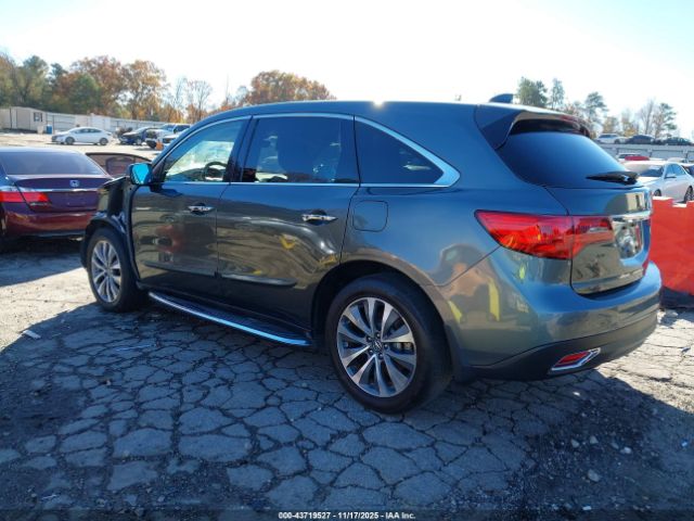 2016 ACURA MDX 5FRYD3H48GB017915 Photo 2