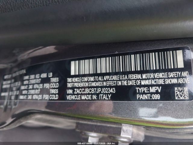 2018 JEEP RENEGADE ZACCJBCB7JPJ02343 Photo 8