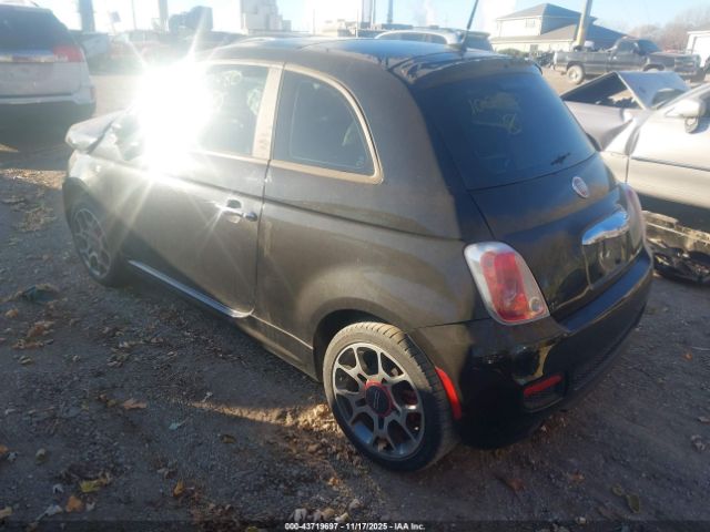 2012 FIAT 500 3C3CFFBR4CT100480 Photo 2