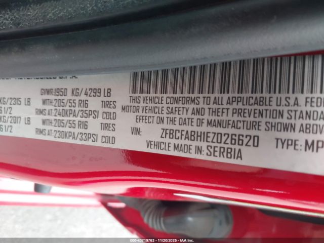 2014 FIAT 500L ZFBCFABH1EZ026620 Photo 8