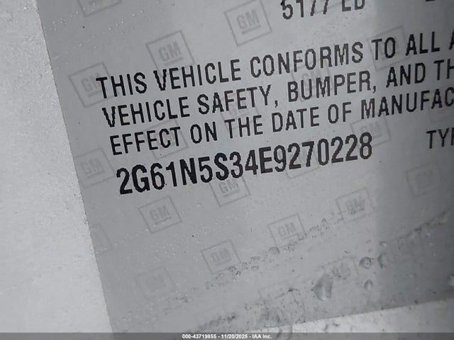 2014 CADILLAC XTS 2G61N5S34E9270228 Photo 8