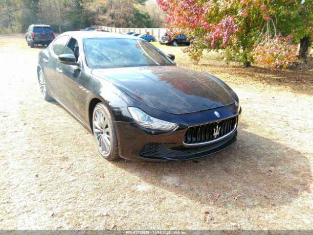 2017 MASERATI GHIBLI ZAM57XSAXH1242750
