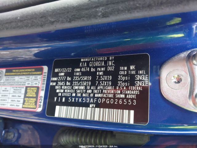 2023 KIA SPORTAGE 5XYK53AF0PG026553 Photo 8