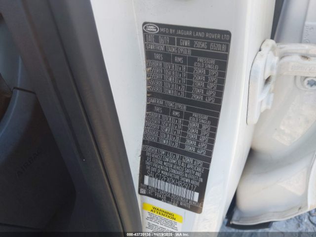 2019 LAND ROVER DISCOVERY SPORT SALCT2FX0KH829717 Photo 8