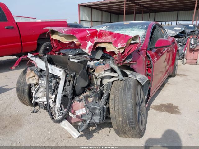 2021 TESLA MODEL S 5YJSA1E61MF438378 Photo 1