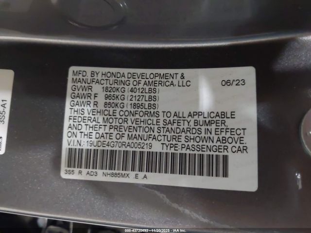 2024 ACURA INTEGRA 19UDE4G70RA005219 Photo 8
